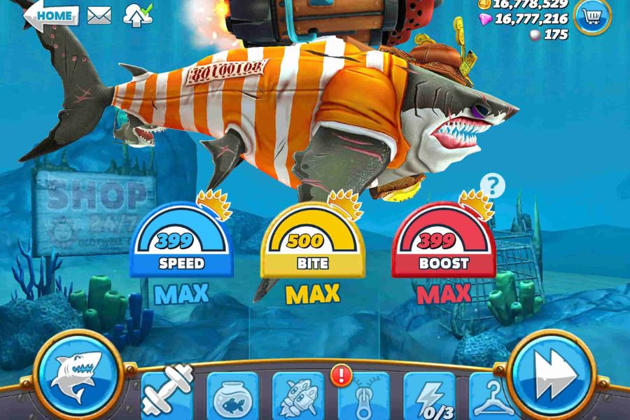 Banner Hungry Shark World Hack 1
