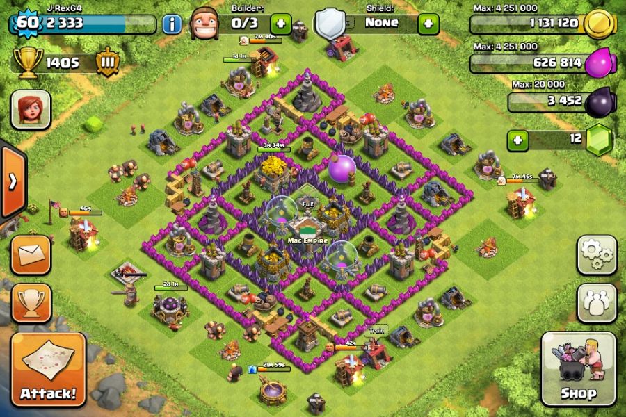 Banner Clash of Clans 1