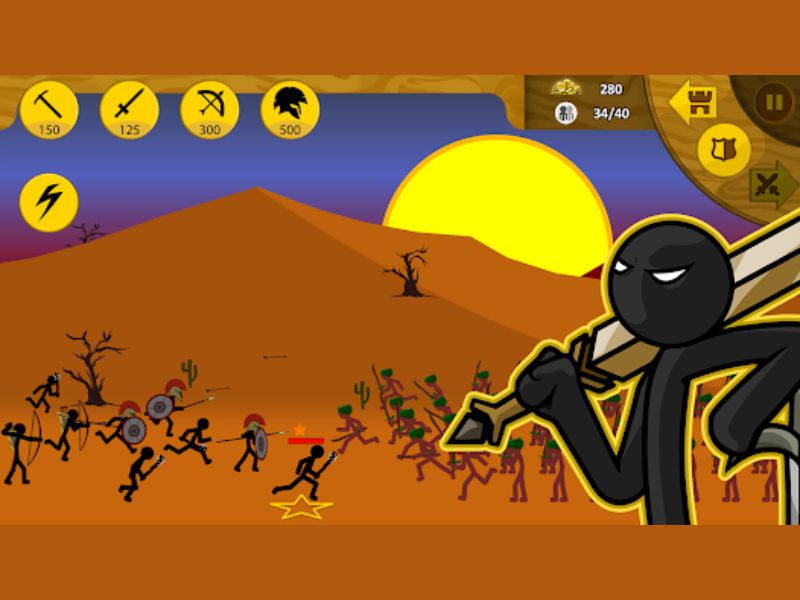 Đa dạng hóa đội hình trong Hack Stick War Legacy