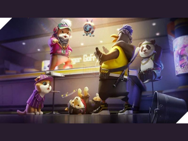 Nhân vật và thú cưng trong Free Fire Max
