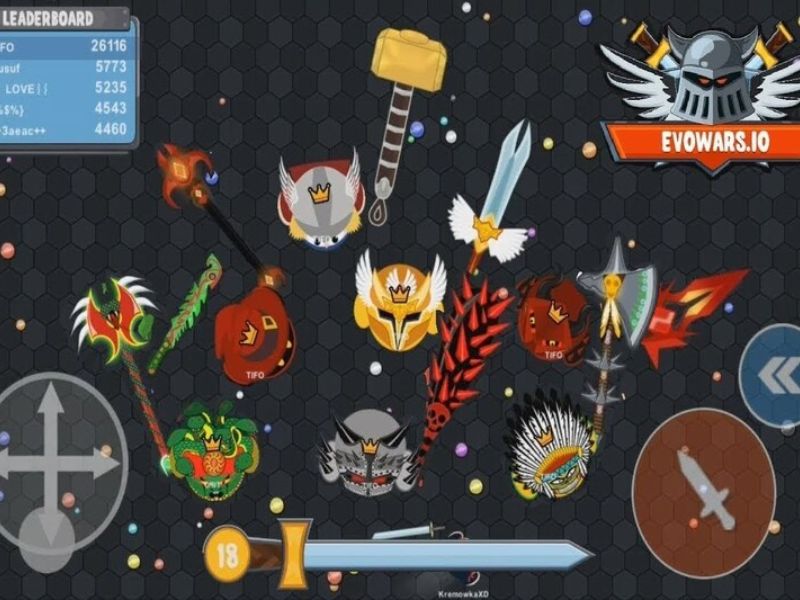 Duy trì chiến thuật khôn ngoan trong Evowars io Hack 