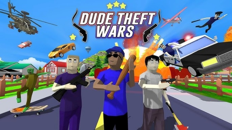 Giới Thiệu Dude Theft Wars