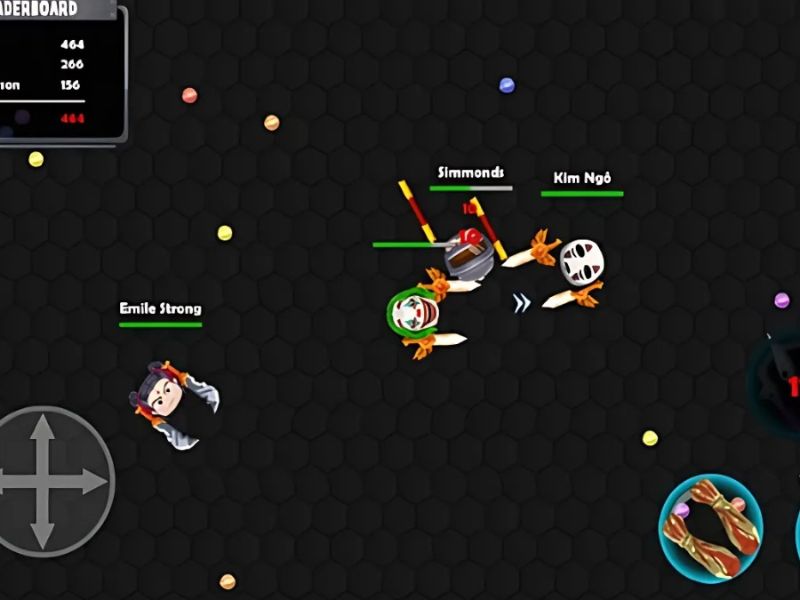 Lối chơi đơn giản trong Evowars io Hack 
