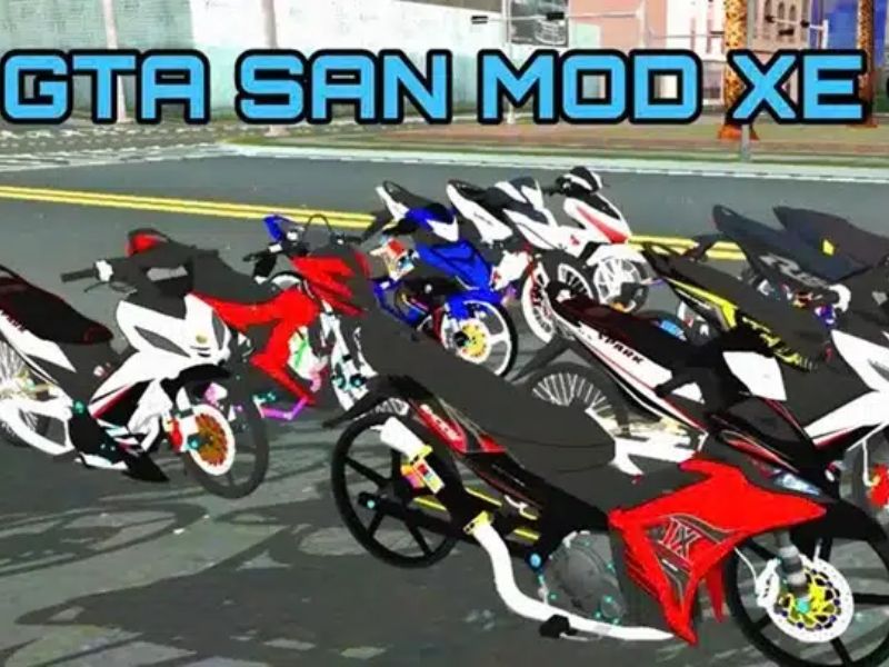 Nâng cấp xe độ trong GTA San Mod Xe Độ