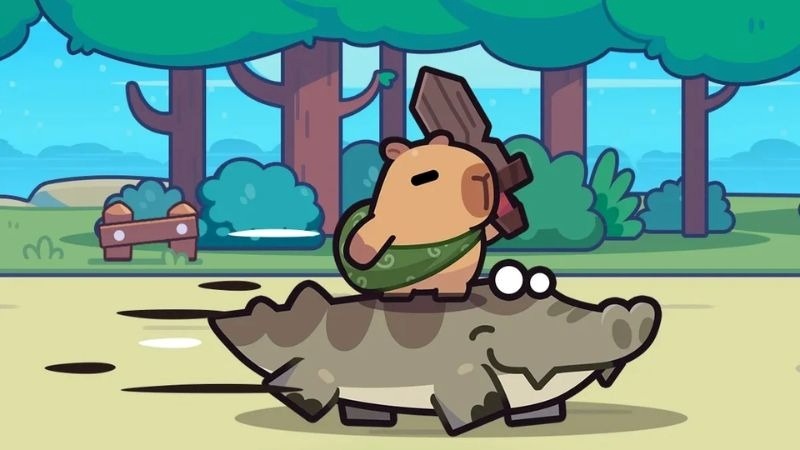 Nhập vai chuột lang Capybara phiêu lưu