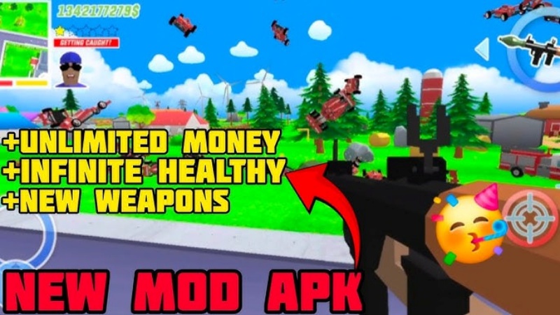 Tính Năng Nổi Bật Của Dude Theft Wars Hack
